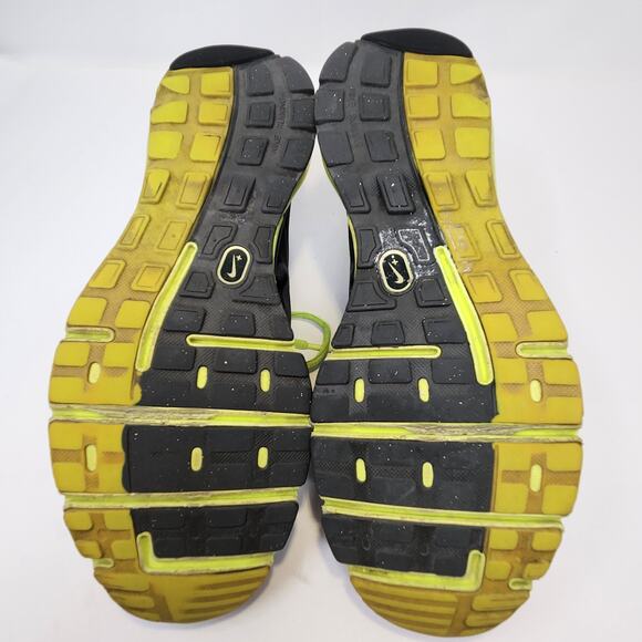 Nike Air Max Excellerate Atheltic Running Shoes Sneakers Men Size 11 Gray Yellow - Picture 8 of 8